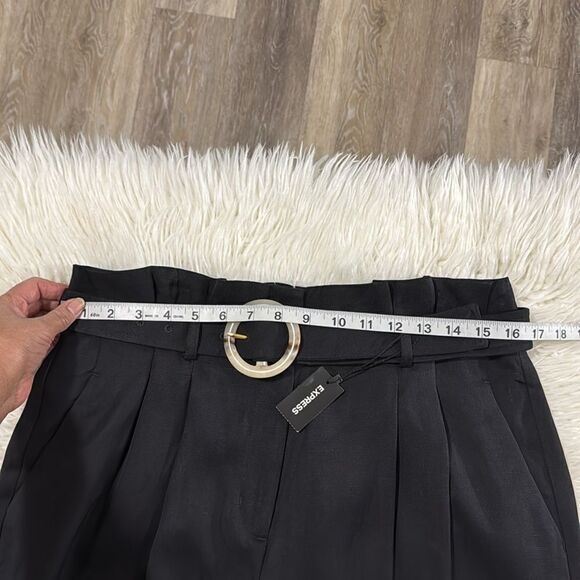 EXPRESS DRESS PANTS TROUSER SUPER HIGH RISE SIZE 12R - Picture 7 of 13
